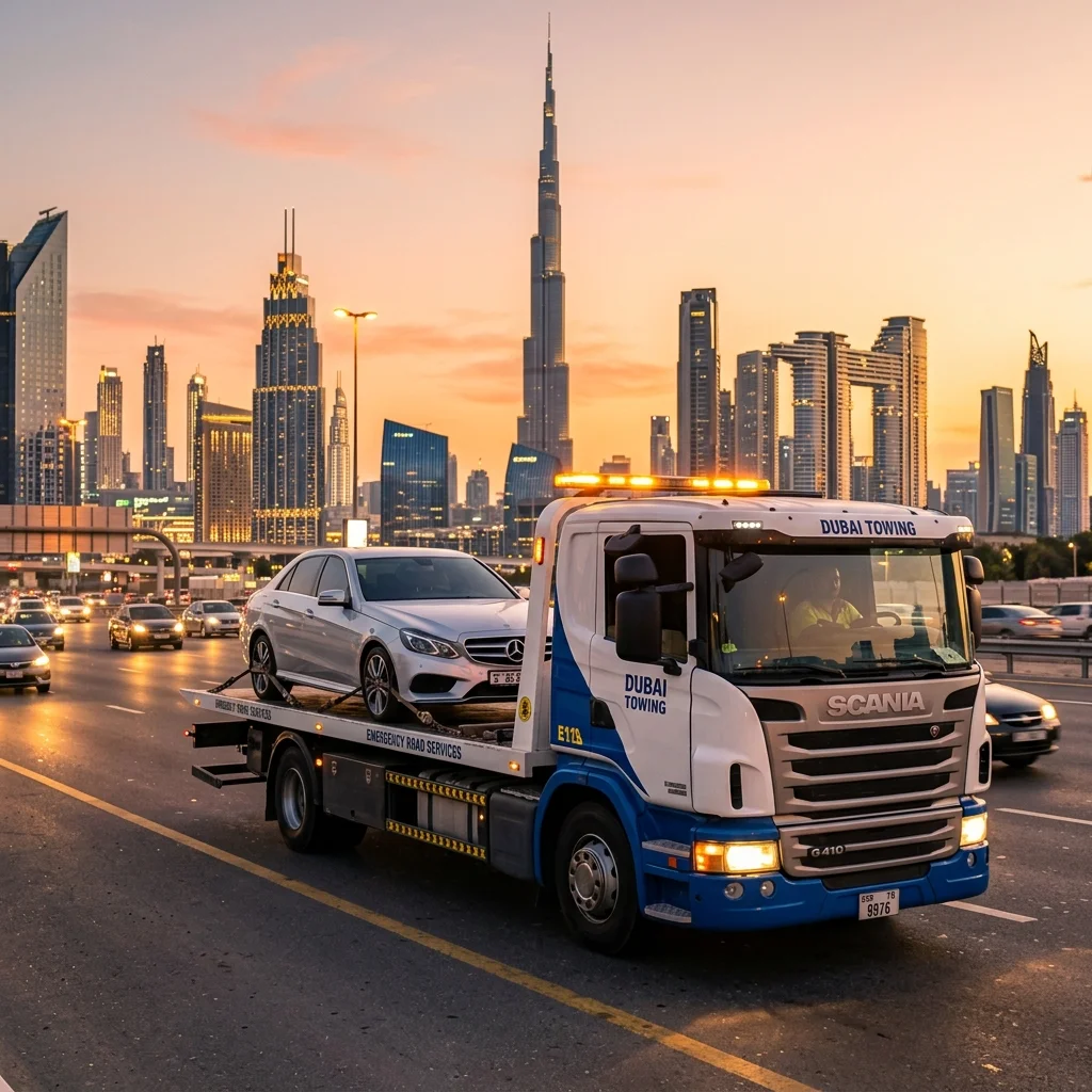 Towing Service in Dubai Sports City